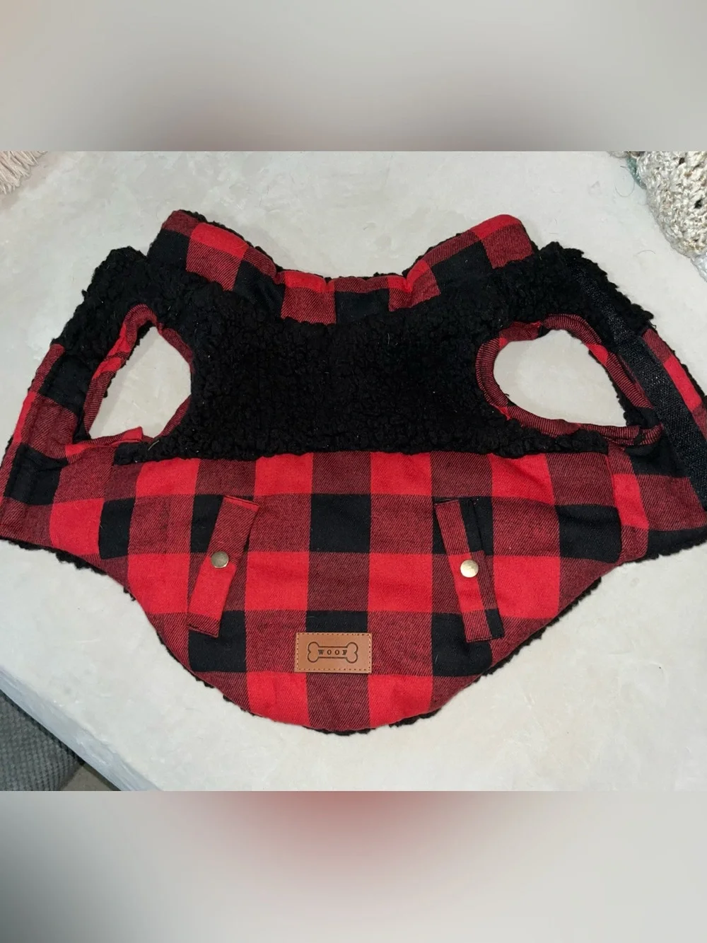 Dog Coat Size Small WOOF Brand. NWOT